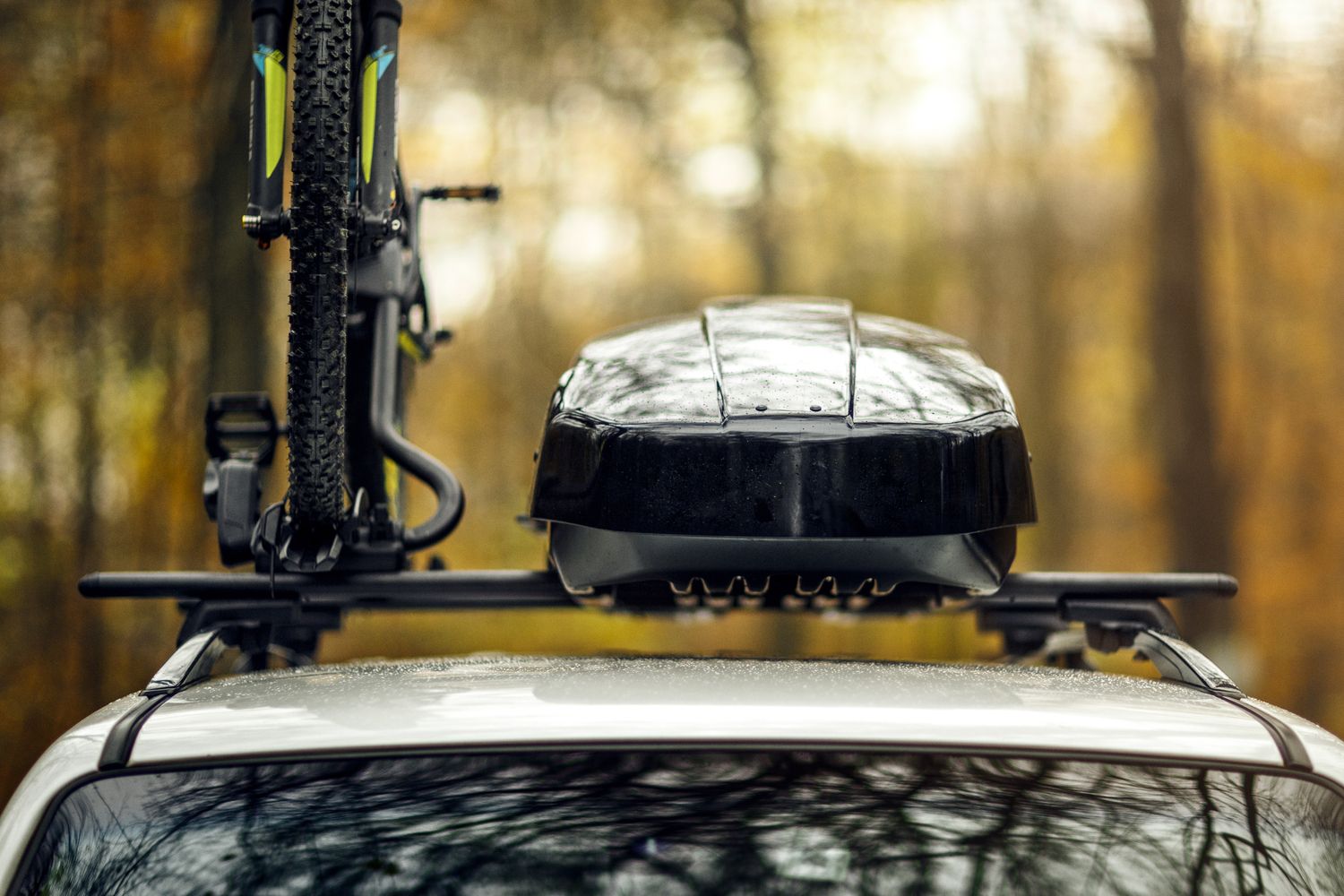 Thule Force 3 Cargo Box on a Car